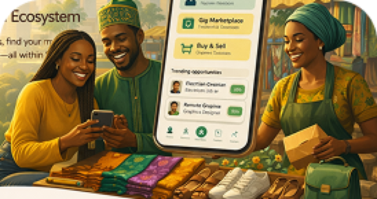 Marketplace — buyers, sellers, and app