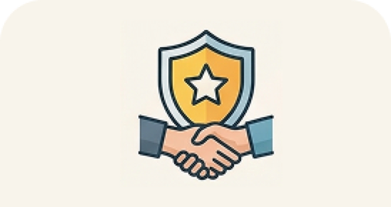 Trust — secure, ethical partnership